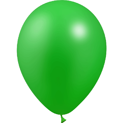 50 BALLONS LATEX 12' ( 28cm ) METAL VERT (FR)