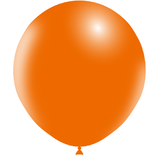 25 BALLONS LATEX 18' ( 45cm ) STANDARD ORANGE (FR)