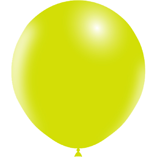 25 BALLONS LATEX 18' ( 45cm ) STANDARD LIMETTE (FR)