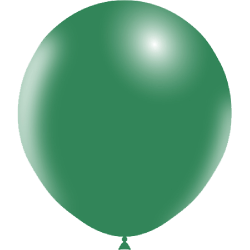 25 BALLONS LATEX 18' ( 45cm ) STANDARD VERT FORET (FR)