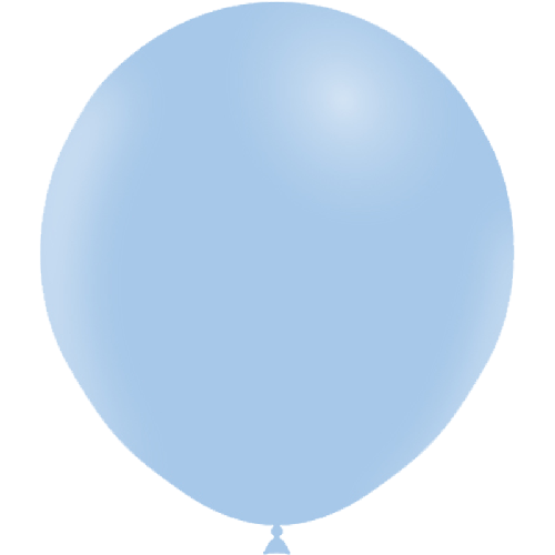 25 BALLONS LATEX 18' ( 45cm ) PASTEL MATTE CIEL (FR)