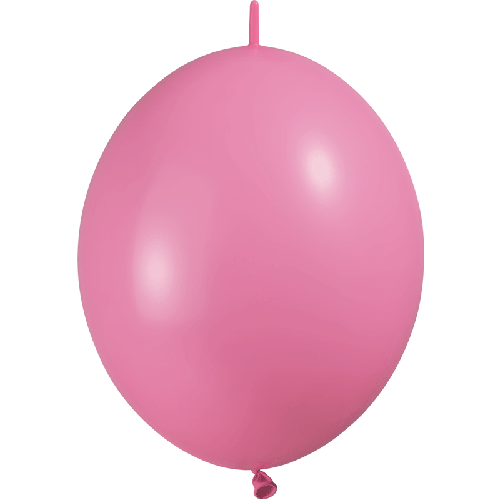 50 BALLONS DECO LINK 12' ( 30cm ) STANDARD ROSE (FR)