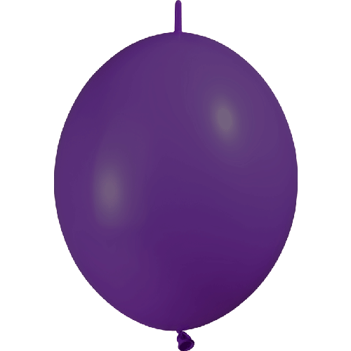 50 BALLONS DECO LINK 12' ( 30cm ) STANDARD VIOLET (FR)