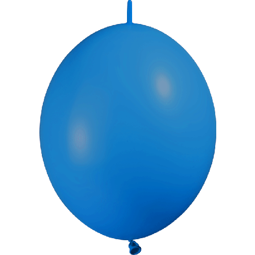 50 BALLONS DECO LINK 12' ( 30cm ) STANDARD BLEU (FR)