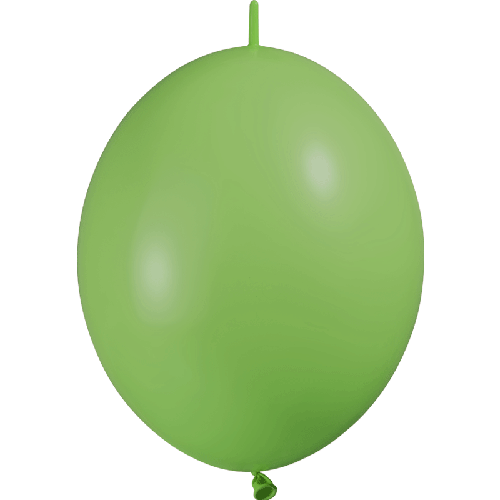 50 BALLONS DECO LINK 12' ( 30cm ) STANDARD APPLE GREEN (FR)