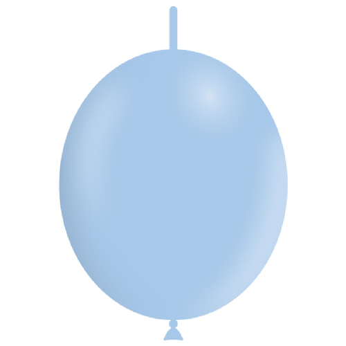 50 BALLONS DECO LINK 12' ( 30cm ) PASTEL BLEU (FR)