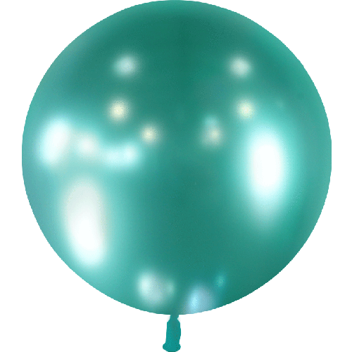 BALLON LATEX 2' ( 60cm ) VERT BRILLANT (FR)