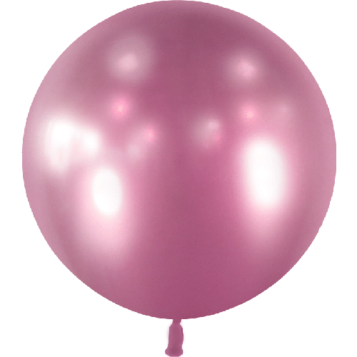 BALLON LATEX 2' ( 60cm ) MAUVE BRILLANT (FR)