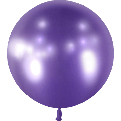 BALLON LATEX 2' ( 60cm ) VIOLET BRILLANT (FR)