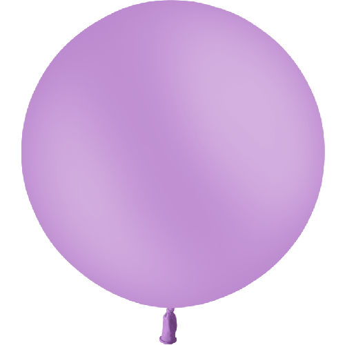 1 BALLON LATEX 2' ( 60cm ) STANDARD LILAS (FR)