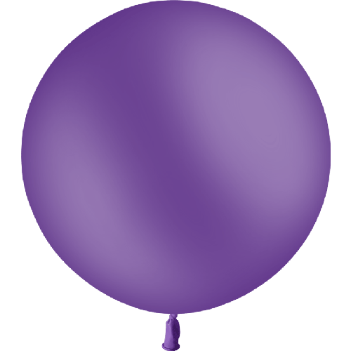 1 BALLON LATEX 2' ( 60cm ) STANDARD VIOLET (FR)