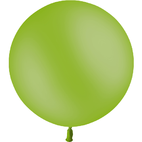 1 BALLON LATEX 2' ( 60cm ) STANDARD APPLE GREEN (FR)