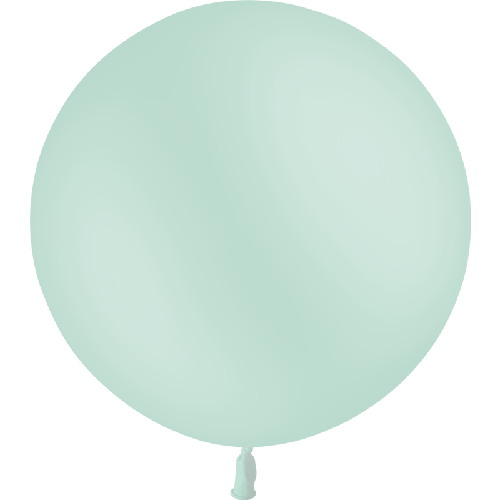 1 BALLON LATEX 2' ( 60cm ) PASTEL MENTHE T05 (FR)