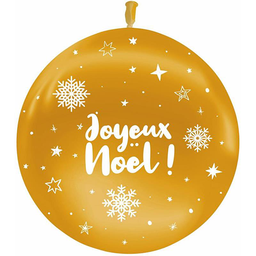 1 BAL HG3' 86CM TAT Joyeux Noel OR M94 imp blanc AIR (FR)