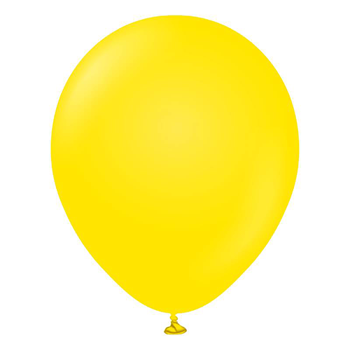 5" Standard Ballon Yellow 100 PCS