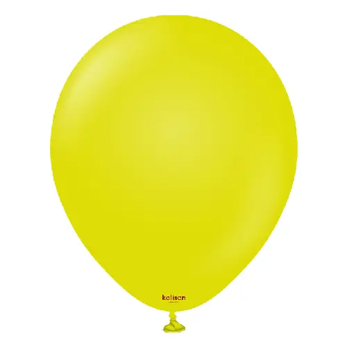 5" Standard Ballon lime green 100 PCS