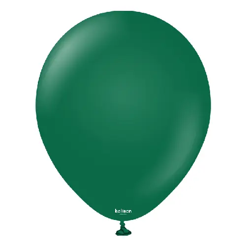 5" Standard Dark Green 100ct - Kalisan