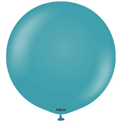 18" Standard Ballon Turquoise 1ct FDS - Kalisan