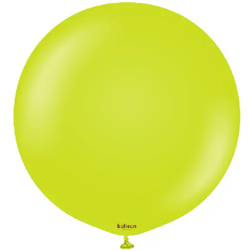 18" Standard Ballon lime green 1ct FDS - Kalisan