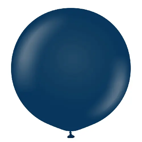 18" Standard Ballon Navy Blue 1ct FDS - Kalisan