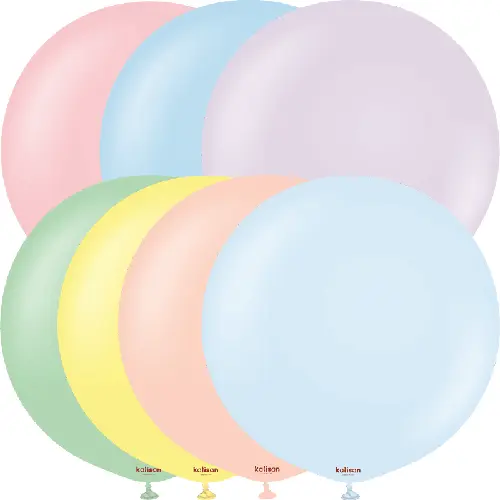 18" Macaron Assorted 25ct FDS - Kalisan