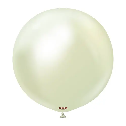 18" Mirror Ballon Green Gold 1ct FDS - Kalisan