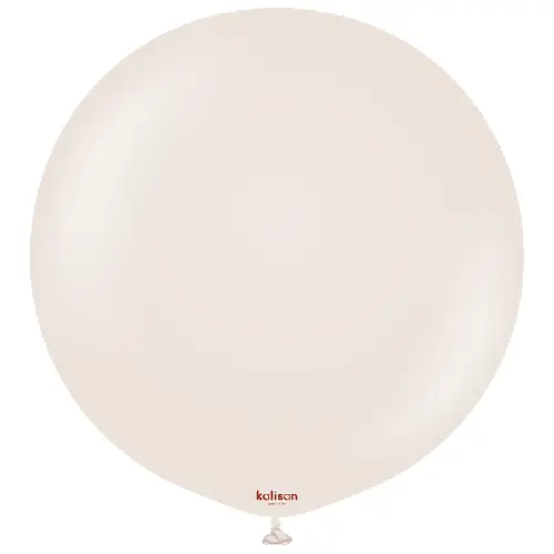 18" Retro Ballon white sand 1ct FDS - Kalisan