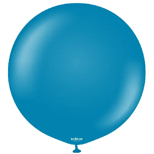 24" Retro Ballon deep blue  1ct FDS - Kalisan