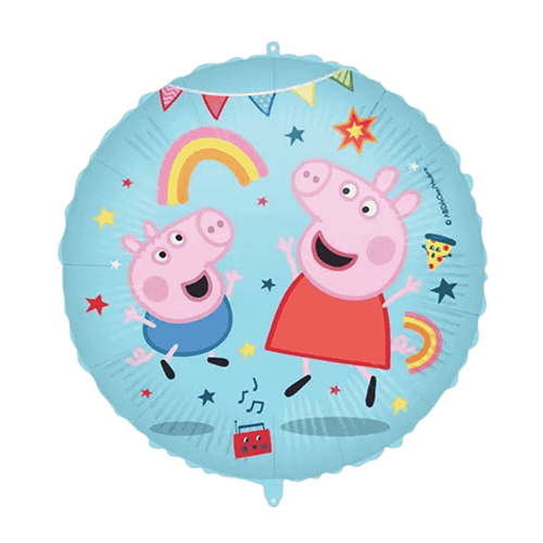 Alu Rond Peppa Pig Messy 46Cm - Licence