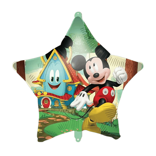 Alu Étoile Mickey Rock The House  46Cm - Licence