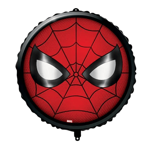 Alu Rond Tete De Spiderman 46Cm - Licence