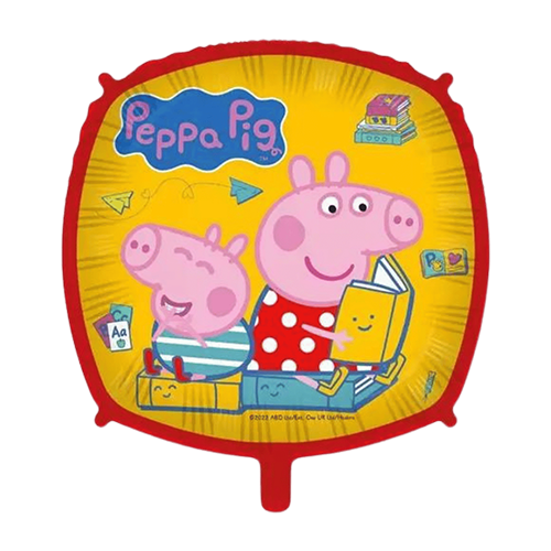 Alu Rond Peppa Pig 46Cm - Licence