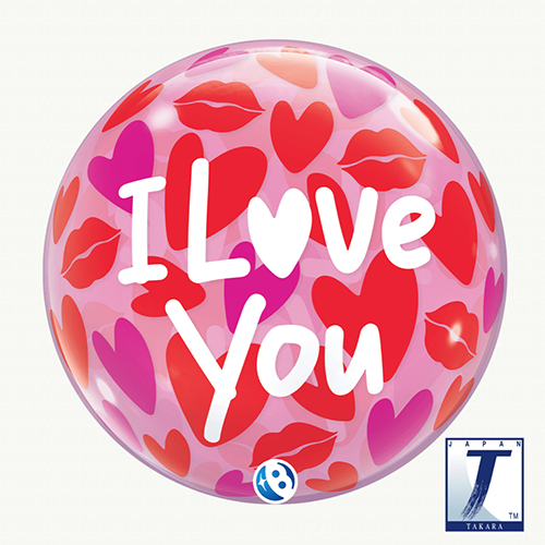 BUBBLE I LOVE YOU KISS 22'' (FR)