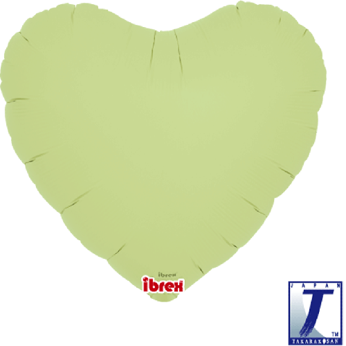 14' COEUR PASTEL VERT (FR)