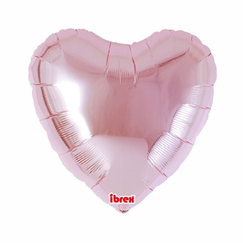 18' COEUR METALLIC LIGHT PINK (FR)