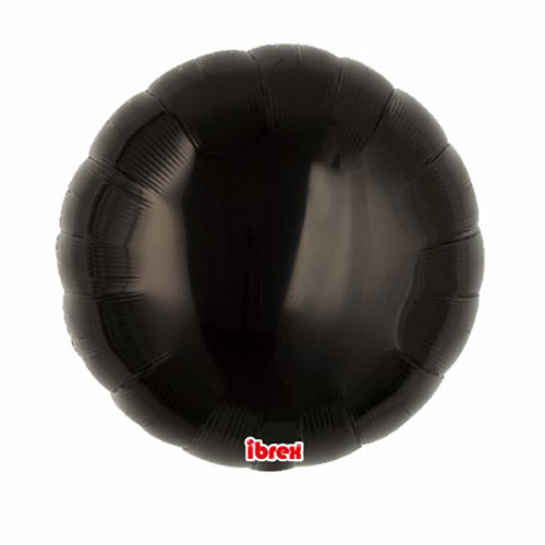 18' ROND METALLIC BLACK / NOIR (FR)