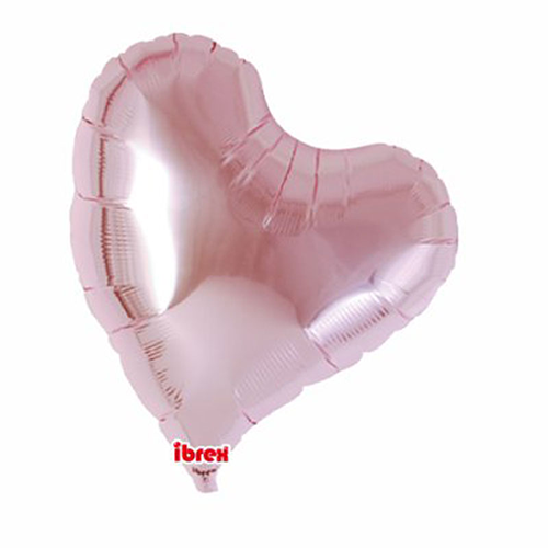 14' COEUR METALLIC LIGHT PINK (FR)