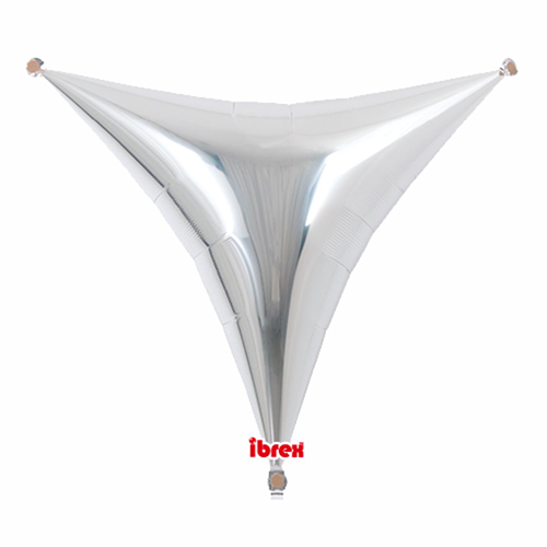 3 Pointes/3 Point 29" Alu Star Argent/Silver Avec Double Face - Takarakosan