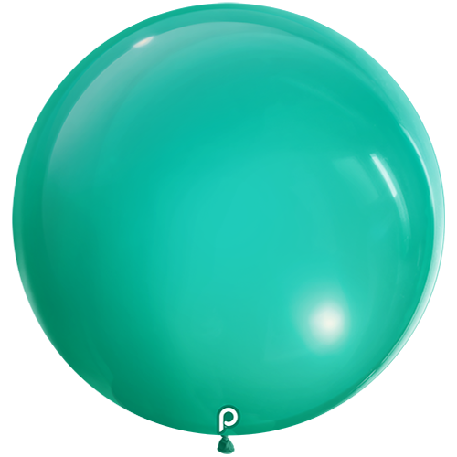 [PL-AQUA-36-FR] 4 Ballons 36" Aqua - Prima