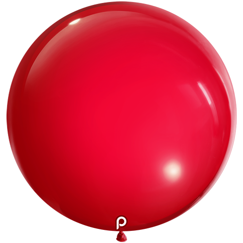 [PL-RED-36-FR] 4 Ballons 36" Red - Prima