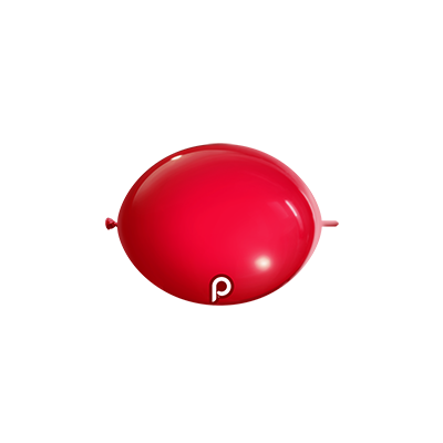 [PL-RED-6L-FR] 50 Ballons 6" Link Red - Prima