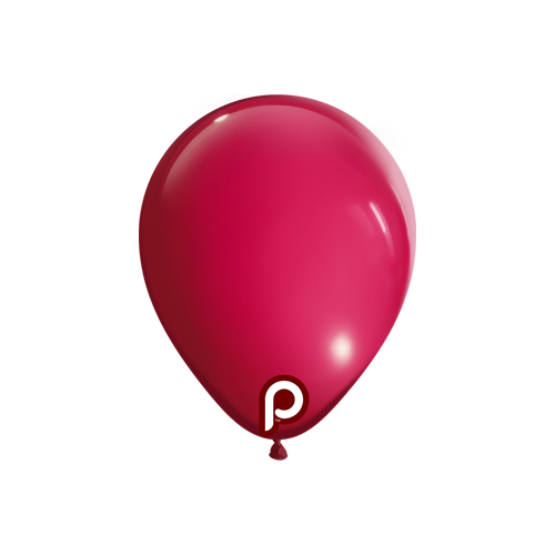 [PL-VBRY-5-FR] 100 Ballons 5" Very Berry - Prima