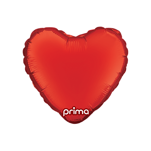 [PF-RDHT-9-FR] 1 Poche De 6 Alu Coeur Red 9" - Prima