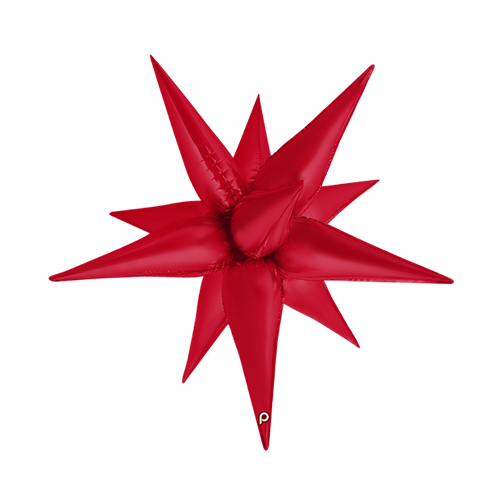 [PD-0087-26-FR] 26" Red Satin Starburst (FR)