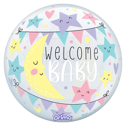 [PS-MSBY-22-FR] 1 Sphère TM 20" Moon & Stars Baby - Prima