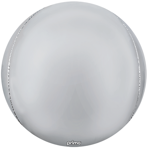 [PS-4D-SILVER-FR] 40” Giant Silver Sphere (FR)