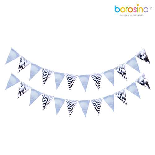 [B503S-FR] Triangle Banner Silver - Borosino