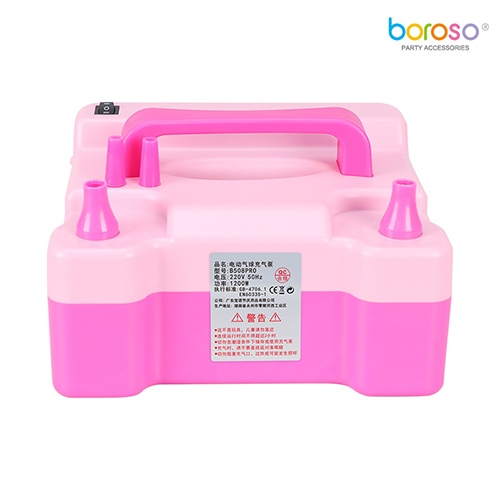 [B508PRO-FR] Gonfleur Électrique Rose 1200W - Borosino