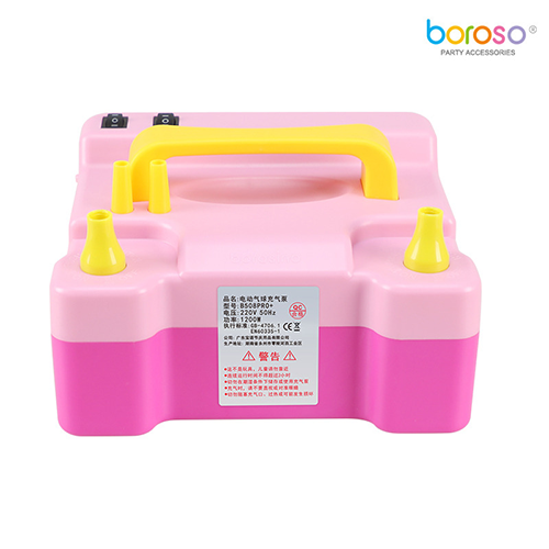 [B508PRO+-FR] Gonfleur Électrique Rose Jaune 1200W - Borosino