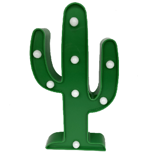 [B912-FR] CACTUS LED LIGHT WHITE (FR)